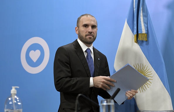 Le ministre de l'Économie argentin Martin Guzman. (Photo : JUAN MABROMATA/AFP via Getty Images)