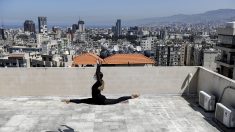 Les toits au Liban, nouveaux paradis des confinés