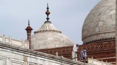 Le Taj Mahal endommagé par de violents orages meurtriers