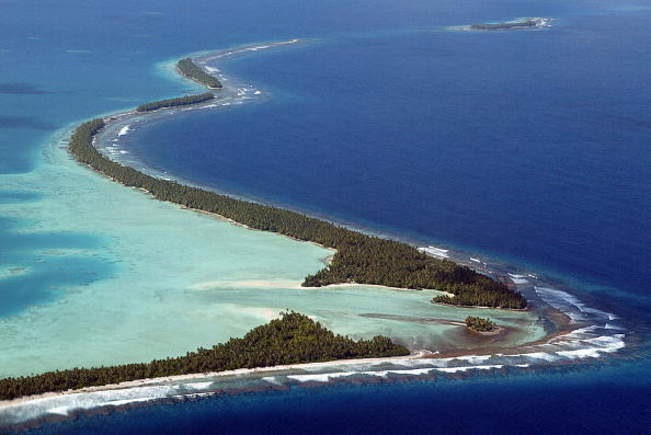 -Les îles du Pacifique Sud bat épargnées par le Covid-19, l'économie au plus bas. Photo Torsten BLACKWOOD / AFP via Getty Images.