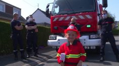 Nord : passionnée par le monde des pompiers, une petite fille reçoit la visite des soldats du feu pour son anniversaire