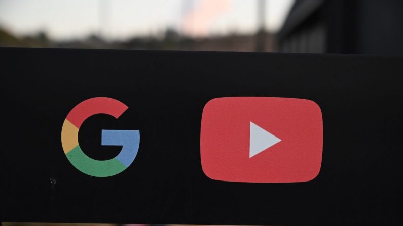 Les logos de Google et de YouTube (Robyn Beck/AFP via Getty Images)