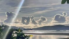 L’étonnante photo de nuages formant le mot «LOVE» donne de l’espoir aux gens du monde entier
