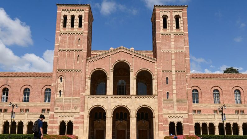 Campus de l'Université de Californie à Los Angeles (UCLA), à Los Angeles, Californie, le 11 mars 2020.  (Photo par ROBYN BECK/AFP via Getty Images)