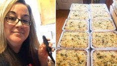 Une mère italienne au chômage cuisine gratuitement des lasagnes familiales pour tout le monde