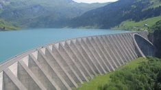 Savoie : le barrage de Roselend atteint un niveau historique