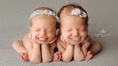 Une photographe modifie des photos de bébés en leur ajoutant une dentition d’adulte, ce qui donne des sourires hilarants