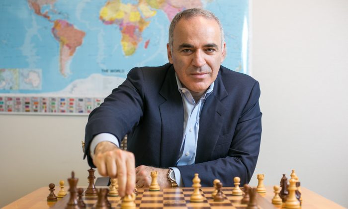 Garry Kasparov (Benjamin Chasteen/Epoch Times)