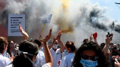 14 juillet : des milliers de manifestants battent le pavé pour réclamer des moyens pour l’hôpital