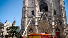 Incendie de la cathédrale de Nantes : un réfugié rwandais, bénévole du diocèse, placé en garde à vue