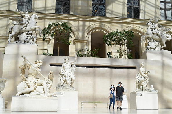 Musée du Louvre, juillet 2020. (Pascal Le Segretain/Getty Images)