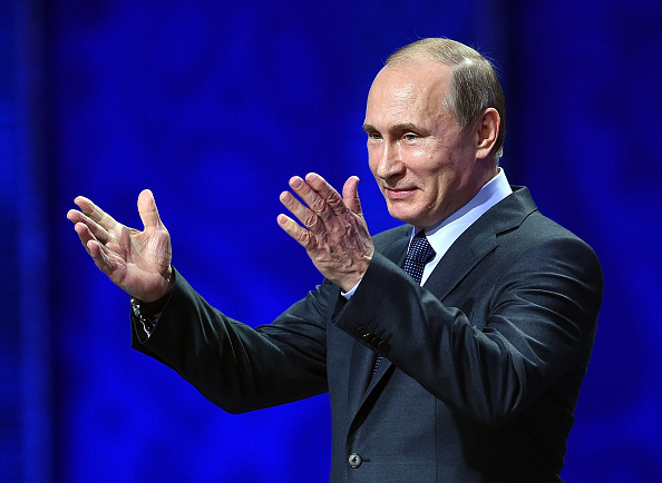 Le Président russe Vladimir Poutine. (Photo : Dennis Grombkowski/Getty Images)