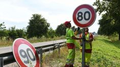 Vienne : 250km de routes départementales bientôt de retour à 90km/h