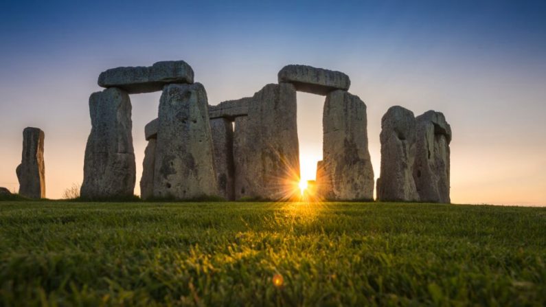 Coucher de soleil à Stonehenge. (Andre Pattenden/Héritage)