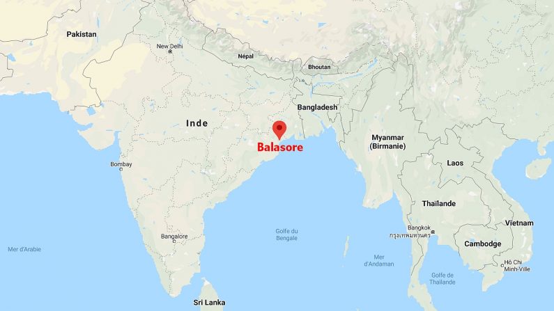 Balasore, un village indien de la province d’Odisha - Google Maps