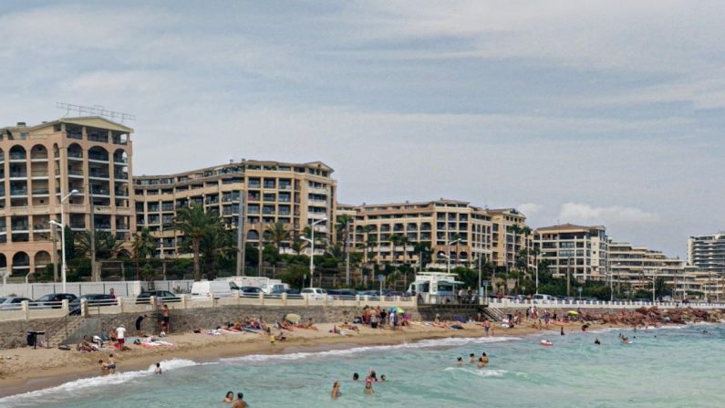 Une plage du boulevard du Midi à Cannes (Capture d'écran/Google Maps)