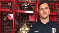 Un pompier sauve le chien d’un ancien combattant des flammes, exactement 21 ans après que son propre chien a été sauvé de la même façon