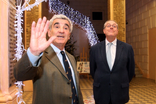 Le maire (LR) de Tarbes Gérard Trémège. (Photo : LAURENT DARD/AFP via Getty Images)