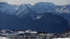 Des chutes de neige au Pic Blanc de l’Alpe d’Huez en Isère
