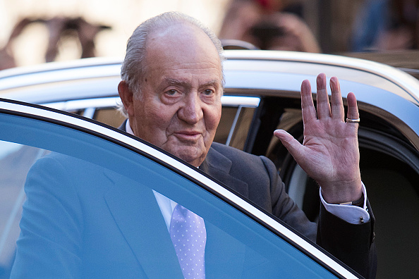 Juan Carlos, ancien roi d'Espagne, est en exil depuis le 3 août 2020. (Photo JAIME REINA/AFP via Getty Images)