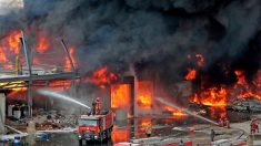 Énorme incendie au port de Beyrouth quelques semaines après l’explosion
