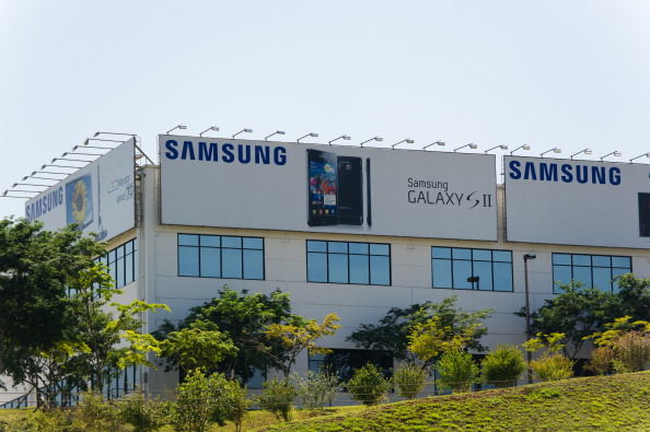 -Usine de Samsung Electronic le 2 mars 2017 à YONGIN, Corée du Sud. Photo by Jean Chung/Getty Images.