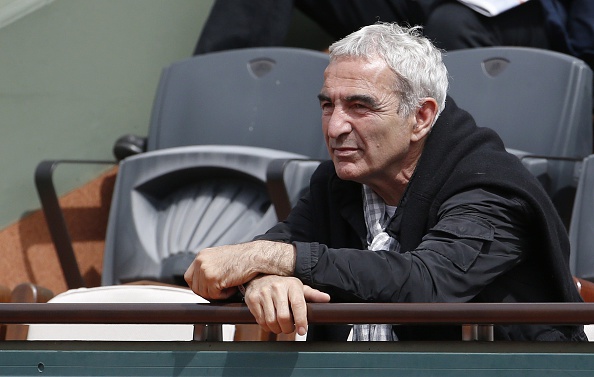 Raymond Domenech photographié à Roland-Garros le 1er juin 2015. Crédit : KENZO TRIBOUILLARD/AFP via Getty Images.
