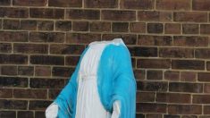 Morbihan : la statue de la vierge de nouveau décapité