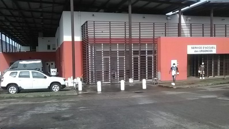 Une enfant de deux ans est décédée, mardi, dans un véhicule garé sur le parking du centre hospitalier de Cayenne, Guyane française. (Googlemap)