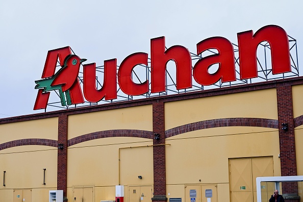 Un supermarché Auchan. (DENIS CHARLET/AFP via Getty Images)
