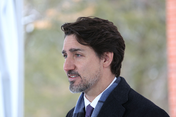 Le Premier ministre canadien Justin Trudeau. 
(Photo :DAVE CHAN/AFP via Getty Images)