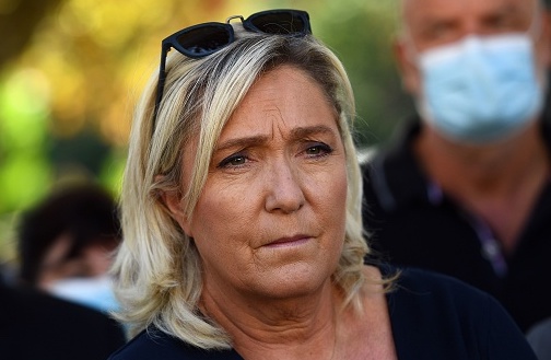 Marine Le Pen (RN). (Photo : CHRISTOPHE ARCHAMBAULT/AFP via Getty Images)