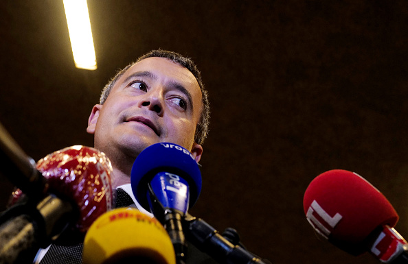 Le ministre de l'Intérieur Gérald Darmanin. (Photo : OLIVIER CHASSIGNOLE/AFP via Getty Images)