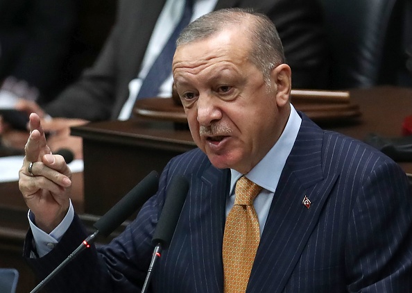 Le Président turc Recep Tayyip Erdogan. (Photo : ADEM ALTAN/AFP via Getty Images)
