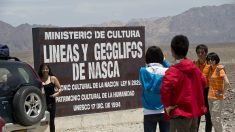 Archéologie : un dessin géant en forme de chat découvert sur le site des lignes de Nazca au Pérou