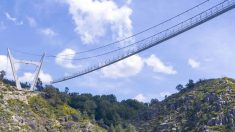 Le pont pédestre suspendu le plus long du monde inauguré au Portugal