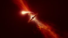 La « spaghettification » d’une étoile par un trou noir observée en temps réel