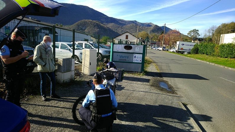 L'homme a été arrêté par les gendarmes à 150 km de chez lui. (Crédit : Gendarmerie des Pyrénées-Atlantiques)