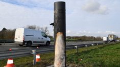 Sarthe: un radar tourelle incendié en pleine nuit sur la D23, à la Suze-sur-Sarthe
