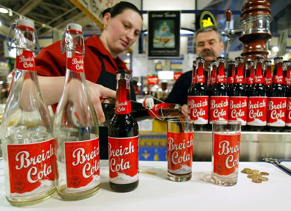 Le célèbre Breizh Cola vient d'être vendu à la coopérative agricole normande Agrial. (JACQUES DEMARTHON/AFP via Getty Images)