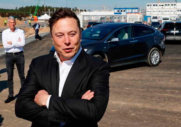 Le PDG de Tesla, Elon Musk, a testé positif et négatif au Covid-19 dans la même journée. (Photo by ODD ANDERSEN/AFP via Getty Images)