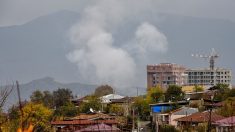 Nagorny Karabakh: violents combats autour d’une ville stratégique