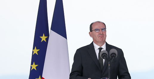 Le Premier ministre Jean Castex. (Photo : VALERY HACHE/AFP via Getty Images)