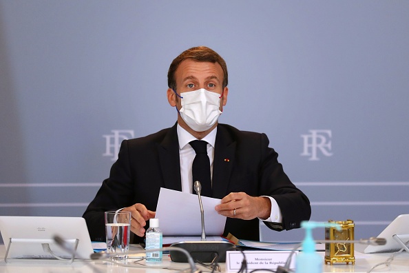 Le président Emmanuel Macron (THIBAULT CAMUS/POOL/AFP via Getty Images)