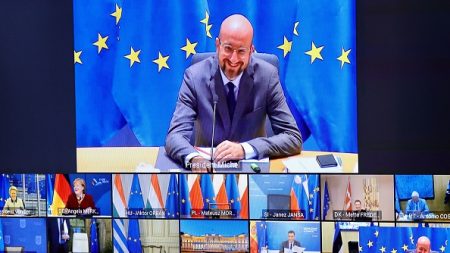 UE: au sommet des 27, le blocage du plan de relance vite évacué pour éviter l’escalade