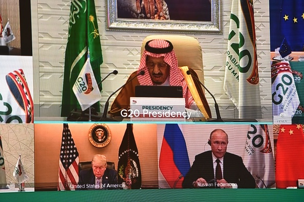 L'Arabie saoudite accueille un sommet du G20 les 21 et 22 novembre, une première pour une nation arabe. (Photo : FAYEZ NURELDINE/AFP via Getty Images)