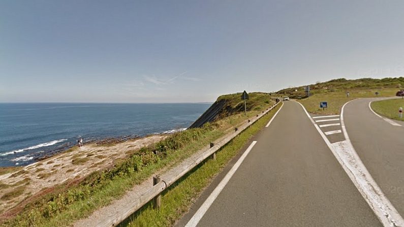 La Corniche Basque - Urrugne - Pays Basque (Google maps)
