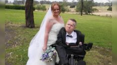 Un homme atteint de dystrophie musculaire épouse son aide-soignante lors d’un mariage exceptionnel