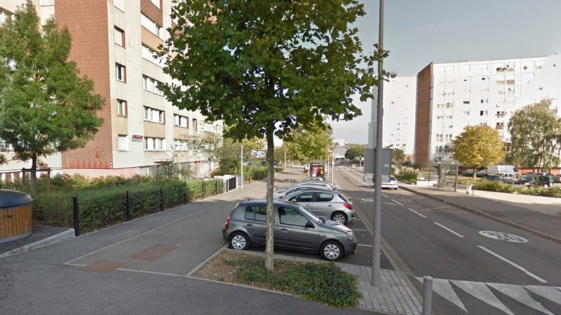 Quartier de la Paillade à Montpellier. (capture écran Google view)
