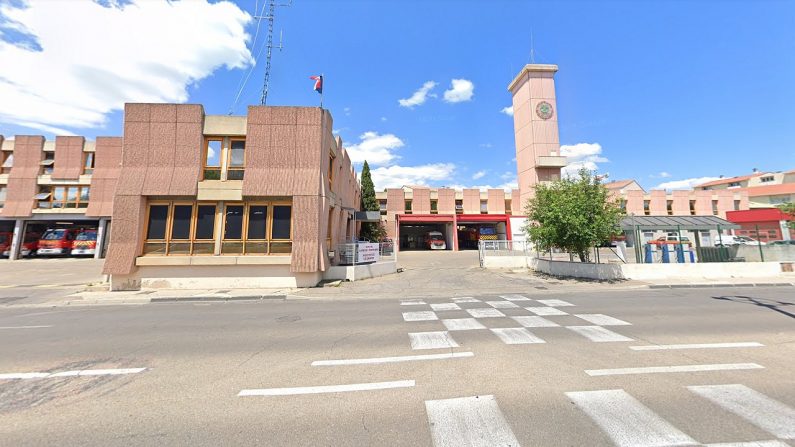 Caserne des pompiers SDIS 30 - Nîmes (Gard) - (Google Maps)